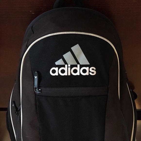 adidas Handbags - Adidas Black Athletic Sports Backpack
